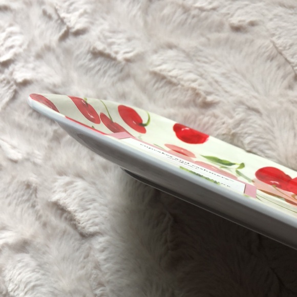 Cupcakes and Cashmere CHERRY Melamine Serving Tray Platter - Picture 6 of 6